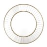 Laura Ashley Laura Ashley - Clemence Medium Round Mirror Gold