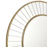 Laura Ashley Laura Ashley - Clemence Medium Round Mirror Gold