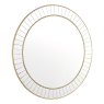 Laura Ashley Laura Ashley - Clemence Large Round Mirror Gold