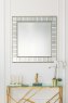 Laura Ashley Laura Ashley - Clemence Square Mirror Gold