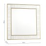Laura Ashley Laura Ashley - Clemence Square Mirror Gold