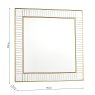 Laura Ashley Laura Ashley - Clemence Square Mirror Gold