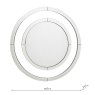 Laura Ashley Laura Ashley - Evie Small Round Mirror Clear