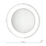 Laura Ashley Laura Ashley - Evie Round Mirror Clear