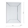 Laura Ashley Laura Ashley - Gatsby Small Rectangle Mirror Clear