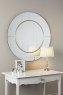 Laura Ashley Laura Ashley - Maya Round Mirror Clear