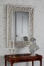 Laura Ashley Laura Ashley - Rococo Rectangle Mirror Hand Painted Champagne
