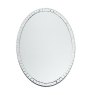 Laura Ashley Laura Ashley - Marcella Oval Mirror Clear