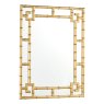 Laura Ashley Laura Ashley - Shawford Rectangle Mirror Hand Painted Gold