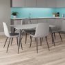 Classic Furniture Chelsea - Logan 160cm Rectangular Dining Table (Grey)