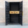 Samer Furniture Retro Double Door Container Cabin