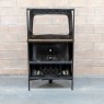 Samer Furniture Retro - Tuk Tuk Bar (Black/Antique Silver)