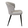 Baker Furniture Belle - Dining Chair (Grey Boucle Fabric)