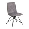 Lola - Dining Chair (Grey Fabric)