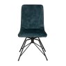 Baker Furniture Lola - Dining Chair (Teal Fabric)