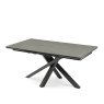 Torelli Furniture Ltd Algarve - Matt Ceramic Pull-Out Table (Grey)
