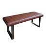 Classic Furniture Roxburgh - Low Bench (Tan Faux Leather)