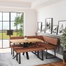 Classic Furniture Roxburgh - Low Bench (Tan PU)