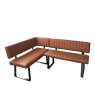 Classic Furniture Roxburgh - Corner Bench LH (Tan PU)