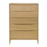 Ercol Ercol Rimini - 6 Drawer Tall Wide Chest