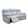 G Plan G Plan Kingsbury - 3 Seat Power Recliner Curved Sofa (with Electric Headrest and Lumbar Support)