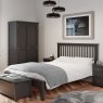 Classic Furniture Hartford - Double Bedframe (Charcoal)