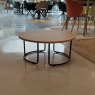 Calligaris Trust - Coffee Table (Matt Black Frame/Natural Oak Top)
