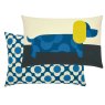 Orla Kiely Orla Kiely Cushions - Dachshund Blue (Feather)