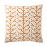 Orla Kiely Orla Kiely Cushions - Small Linear Stem Persimmon (Feather)