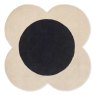 Orla Kiely Orla Kiely - Flower Spot Ecru/Black Rug