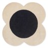 Orla Kiely Orla Kiely - Flower Spot Ecru/Black Rug