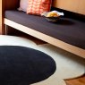 Orla Kiely Orla Kiely - Flower Spot Ecru/Black Rug