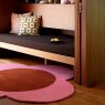 Orla Kiely Orla Kiely - Flower Spot Pink/Red Rug