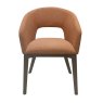 Wilkinson/Vida Furniture Orbit - Dining Chair (Rust Fabric)