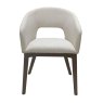 Wilkinson/Vida Furniture Orbit - Dining Chair (Natural Fabric)