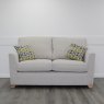 Alstons Revel - 2 Seat Sofa Bed (Beige with Citron Hourglass Scatter Cushions) In Stock
