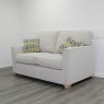 Alstons Revel - 2 Seat Sofa Bed (Beige with Citron Hourglass Scatter Cushions) In Stock