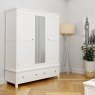 Classic Furniture Hartford - Triple Wardrobe (White)