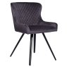 Classic Furniture Omega - Dining Chair (Grey Velvet)