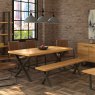 Classic Furniture Roxburgh - 190cm Dining Table (Oak)