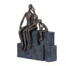 Libra Calm Neutral - Bronze Blocks Family of three