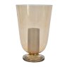 Libra Urban Botanic - Grace Amber Glass Hurricane Large