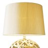 Dar Lighting Dar - Balthazar Table Lamp Antique Gold With Shade