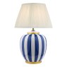 Dar Lighting Dar - Circus Table Lamp Blue And White Base