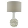 Dar Lighting Dar - Edlyn Table Lamp White Ceramic Base