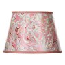 Dar Lighting Dar - Frida Red Marble Pattern Tapered Drum Shade 26cm