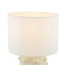 Dar Lighting Dar - Georgina Table Lamp White With Shade