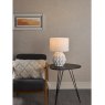 Dar Lighting Dar - Idonia Table Lamp White With Shade