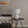 Dar Lighting Dar - Idonia Table Lamp White With Shade