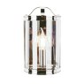 Laura Ashley Laura Ashley - Harrington Wall Light Polished Nickel Glass